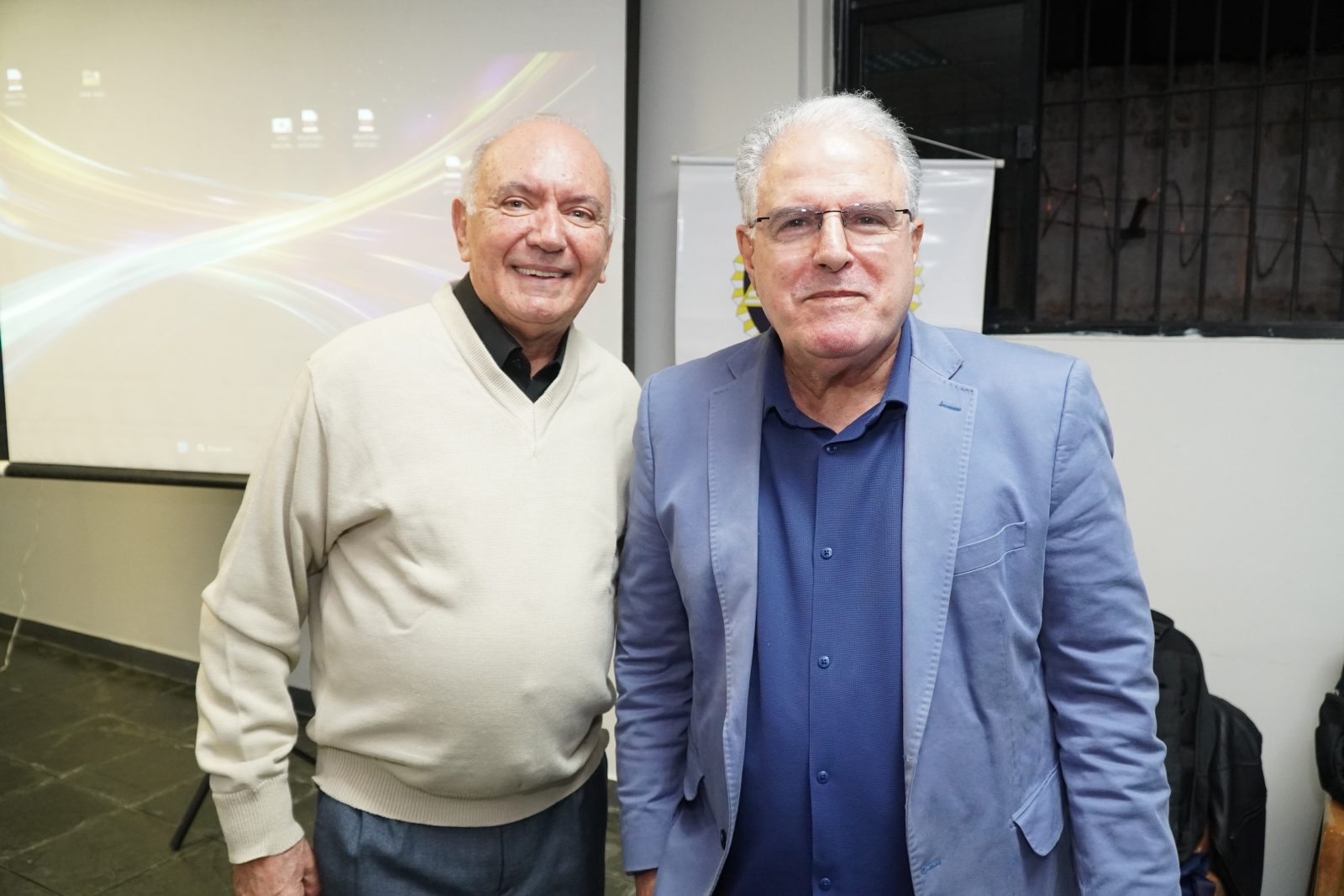 Presidentes Jo&atilde;o Ademilson e Ademir Pestana