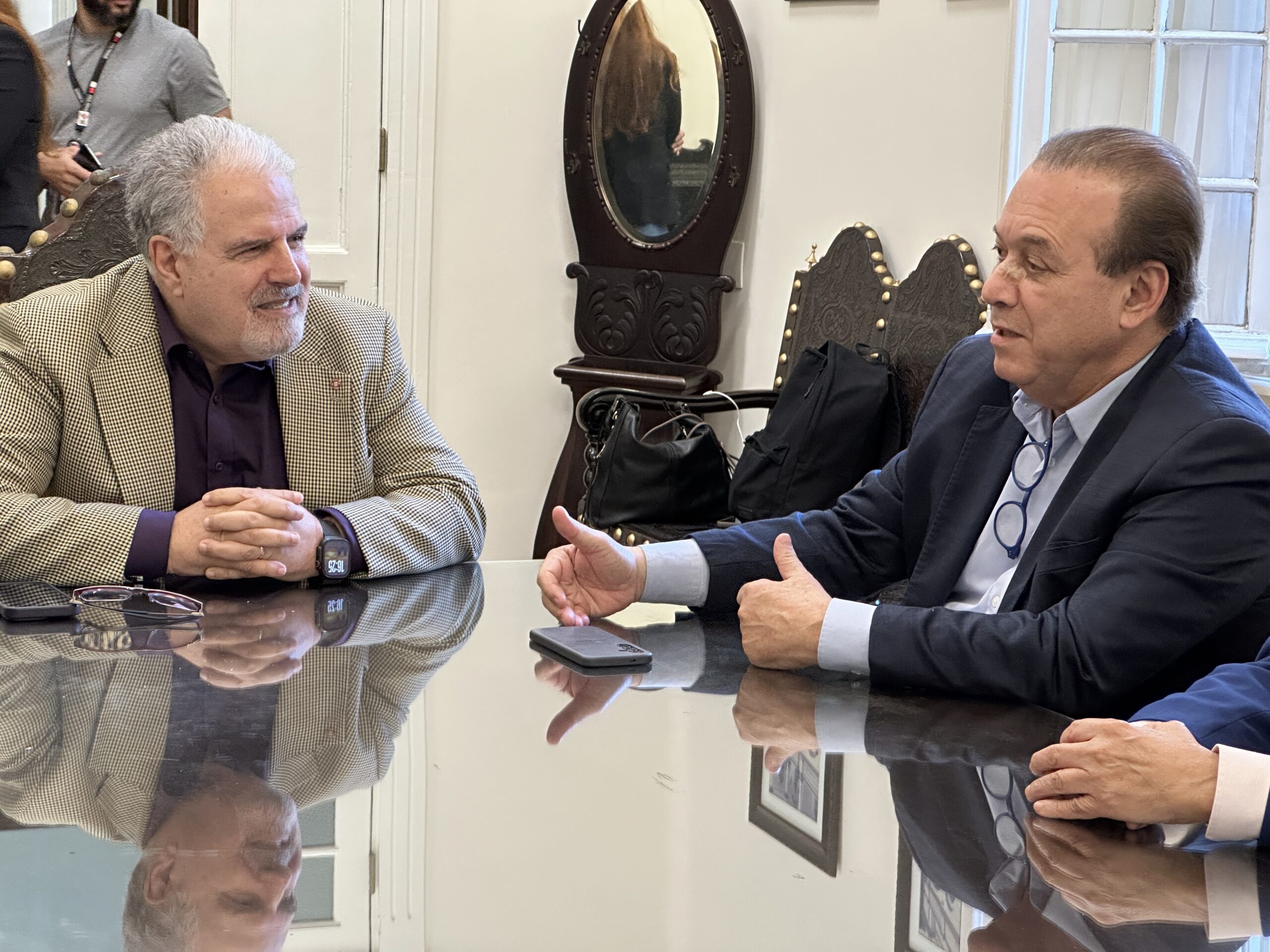 HBP recebe a visita do Secretário de Saúde do Estado